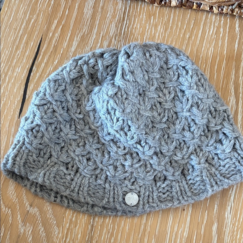 Emu Gray Knit Hat